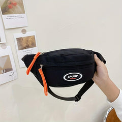 Solid Waist Bag Chest Bag Diagonal Bag Children's Chest Bag