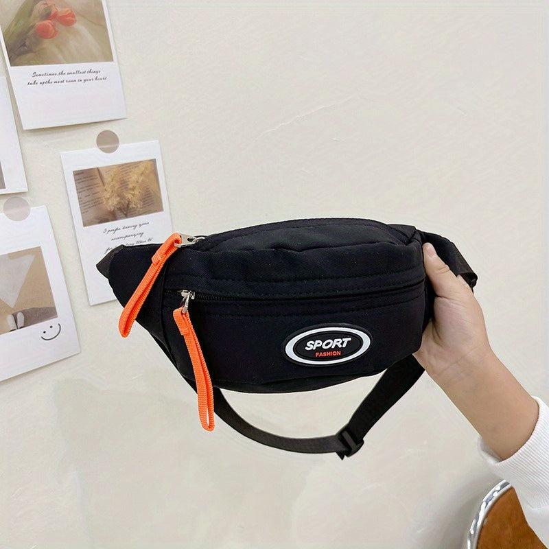 Solid Waist Bag Chest Bag Diagonal Bag Children's Chest Bag