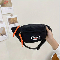 Solid Waist Bag Chest Bag Diagonal Bag Children's Chest Bag