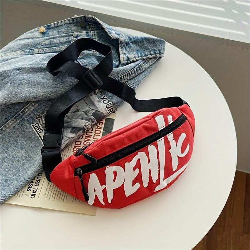 Men's & Women's Chest Bag Single Shoulder Bag Casual Waist Bag
