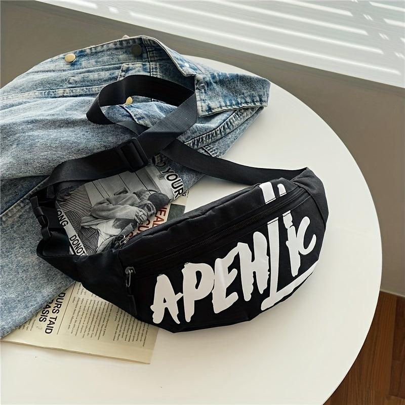 Men's & Women's Chest Bag Single Shoulder Bag Casual Waist Bag