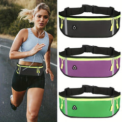 Waterproof Gym Waist Bag with Reflective Belt
