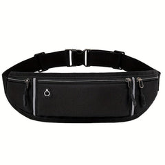 Sports Canvas Belt Bag Glow In The Dark Waist Bag Outdoor Sports Fanny Bag
