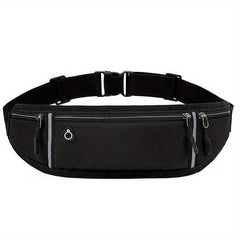Sports Canvas Belt Bag Glow In The Dark Waist Bag Outdoor Sports Fanny Bag