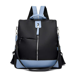 Stylish Colorblock Backpack for Women's Travel