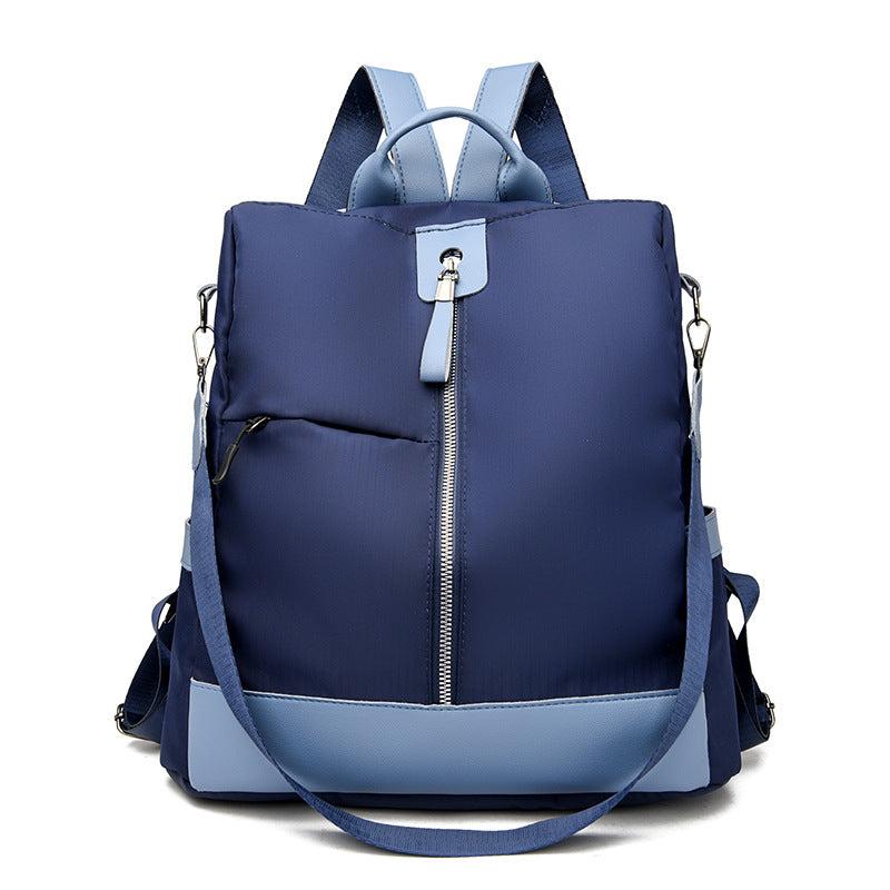 Stylish Colorblock Backpack for Women's Travel