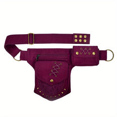 Punk Style Drop Leg Bag Fanny Pack Waist Bags Crossbody Bag