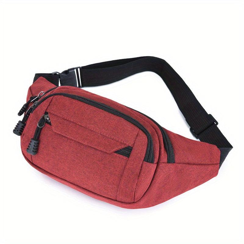 Casual Oxford Cloth Waist Bag Wear-resistant Chest Bag Shoulder B