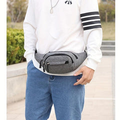 Casual Oxford Cloth Waist Bag Wear-resistant Chest Bag Shoulder B