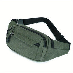 Casual Oxford Cloth Waist Bag Wear-resistant Chest Bag Shoulder B