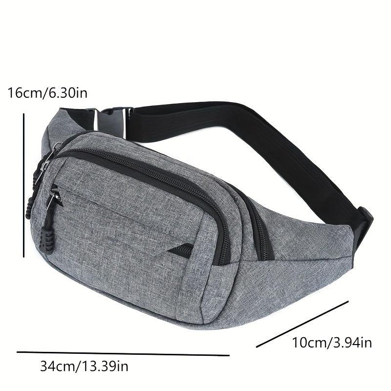 Casual Oxford Cloth Waist Bag Wear-resistant Chest Bag Shoulder B