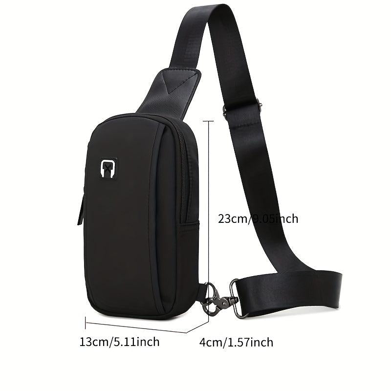 Men's Mini Chest Bag Summer Messenger Bag Casual Crossbody Bag