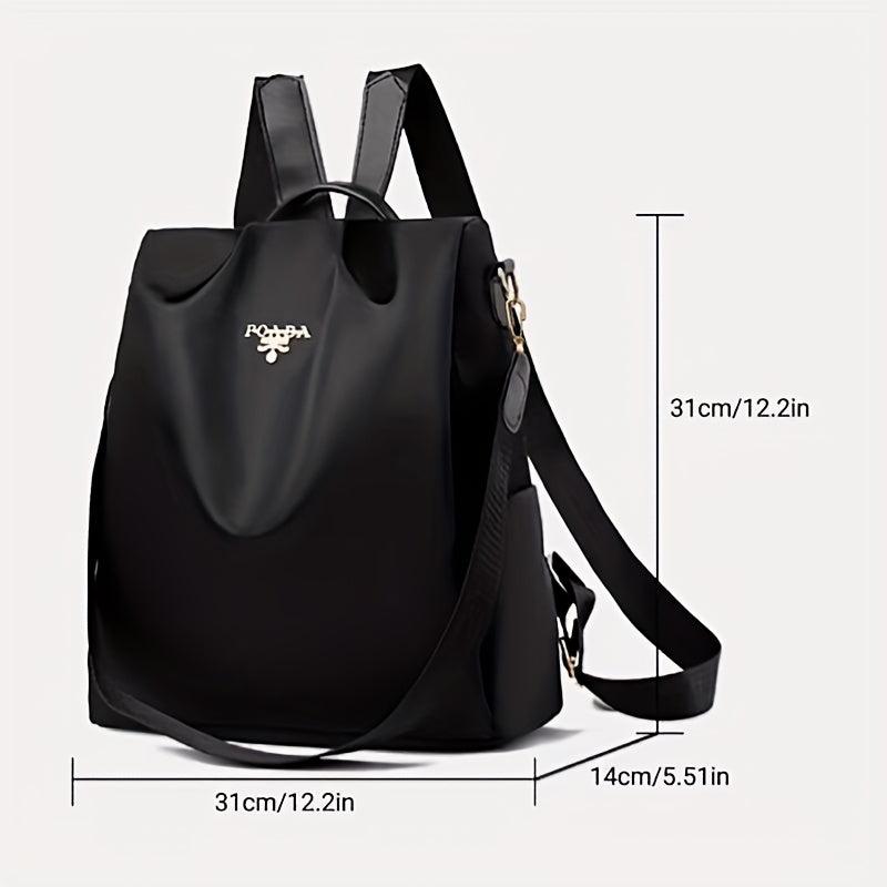 Colorblock Backpack Purse Two way Shoulder Bag