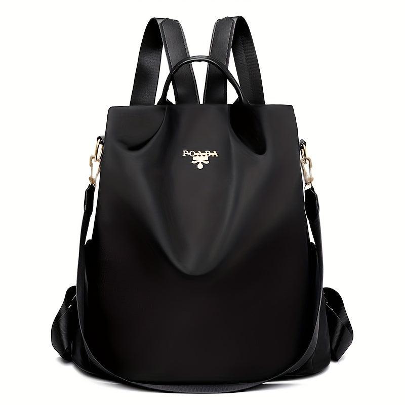 Colorblock Backpack Purse Two way Shoulder Bag