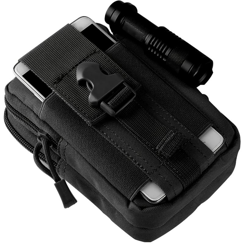 Nylon Waterproof Phone Waist Bag for Outdoor Sports