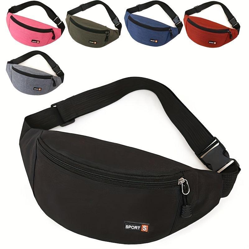 Waterproof Sports Waist Bag Cycling Running Chest Bag Mobile Phone Crossbody Bag