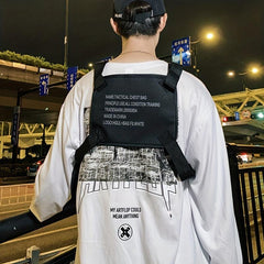 Chest Front Pack Pouch Waist Bag Vest Carry Rig
