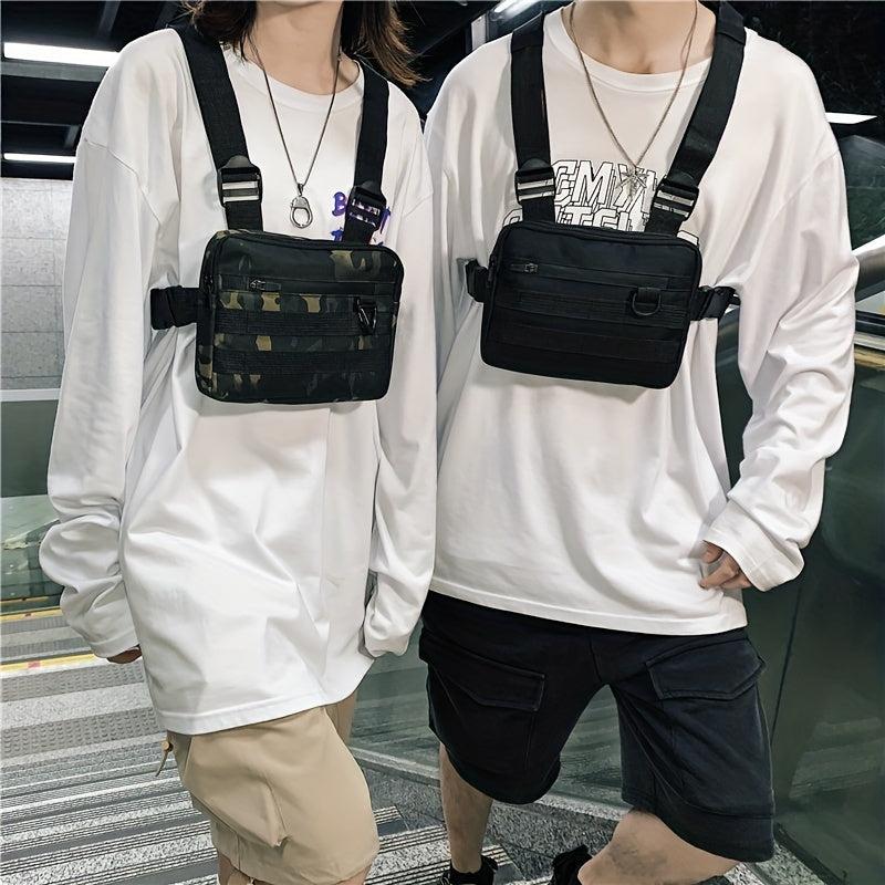 Chest Front Pack Pouch Waist Bag Vest Carry Rig