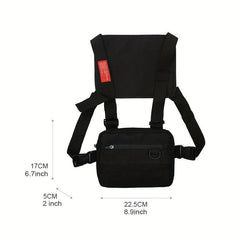 Chest Front Pack Pouch Waist Bag Vest Carry Rig