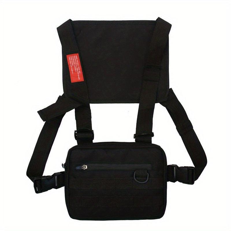 Chest Front Pack Pouch Waist Bag Vest Carry Rig