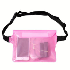Swimming Waterproof Waist Bag Transparent Mobile Phone Bag