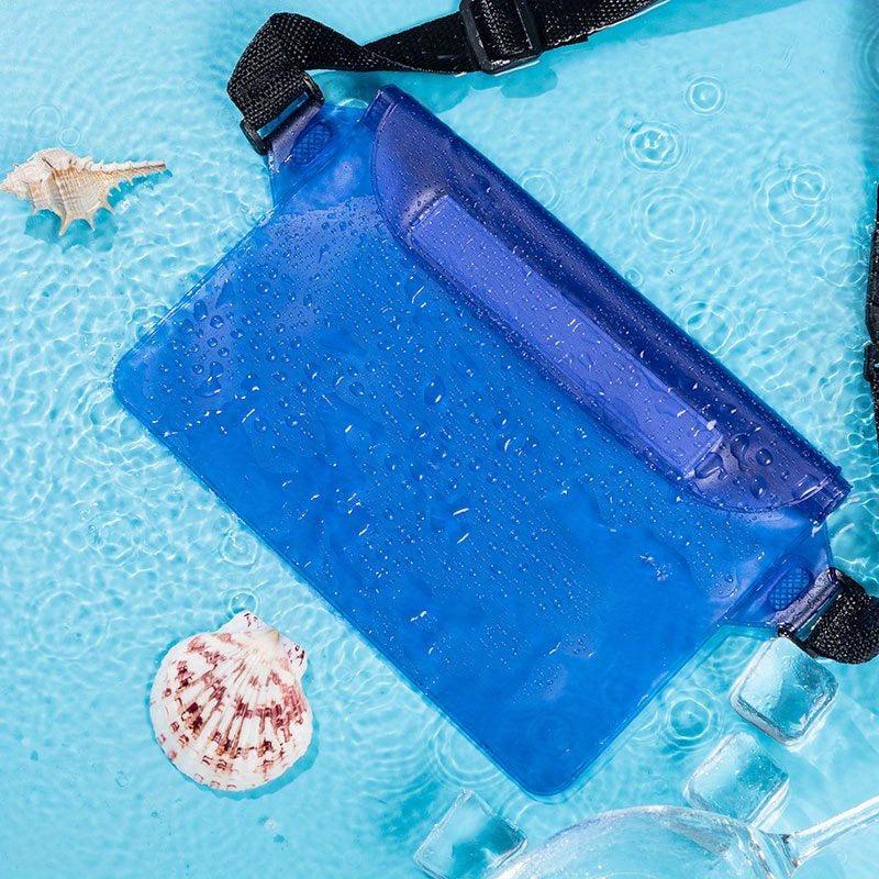 Swimming Waterproof Waist Bag Transparent Mobile Phone Bag