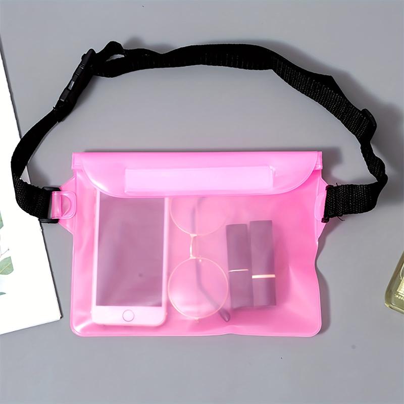 Swimming Waterproof Waist Bag Transparent Mobile Phone Bag