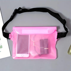 Swimming Waterproof Waist Bag Transparent Mobile Phone Bag