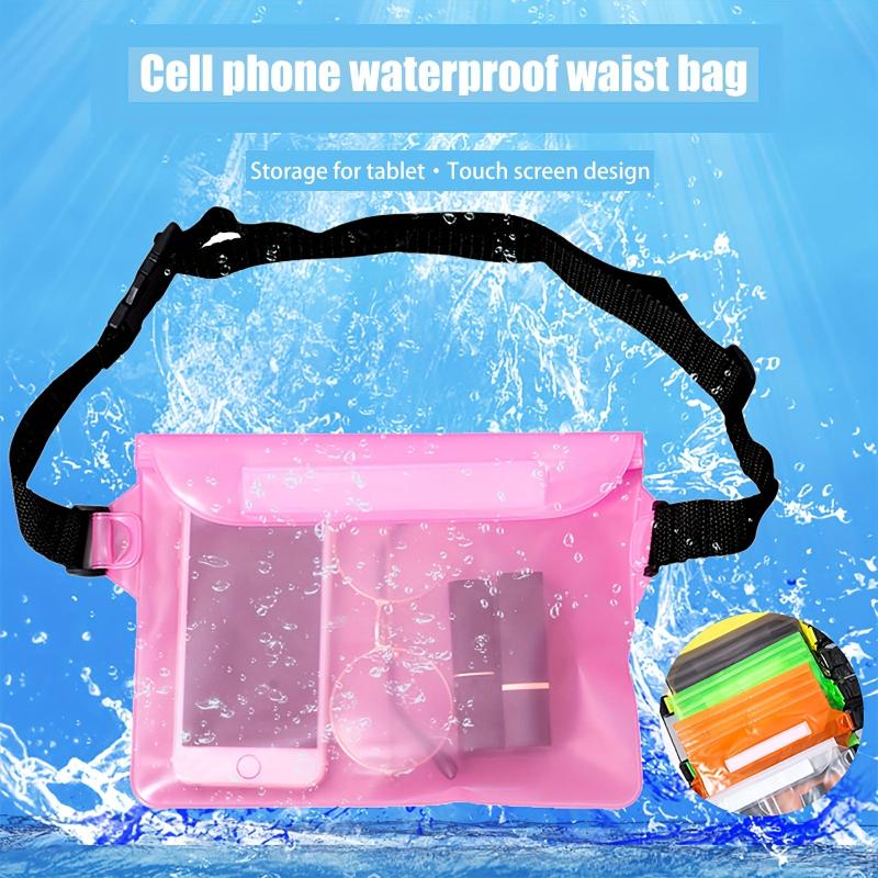 Swimming Waterproof Waist Bag Transparent Mobile Phone Bag