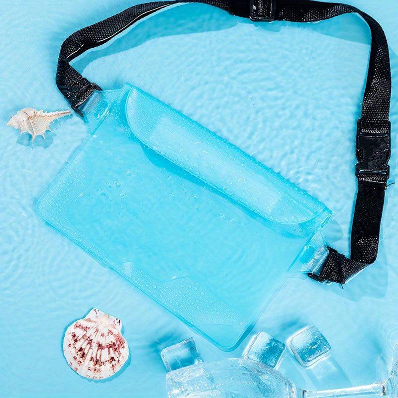 Swimming Waterproof Waist Bag Transparent Mobile Phone Bag