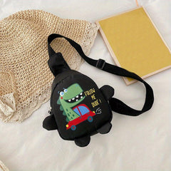 Casual Dinosaur Waist Bag for Kids