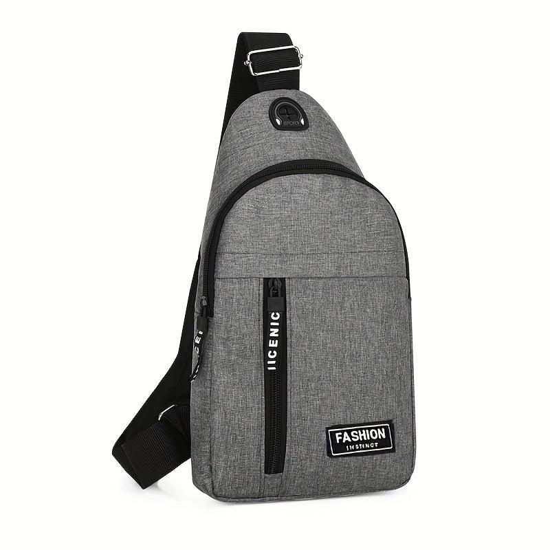 Men's Large Canvas Chest Bag All-match Style