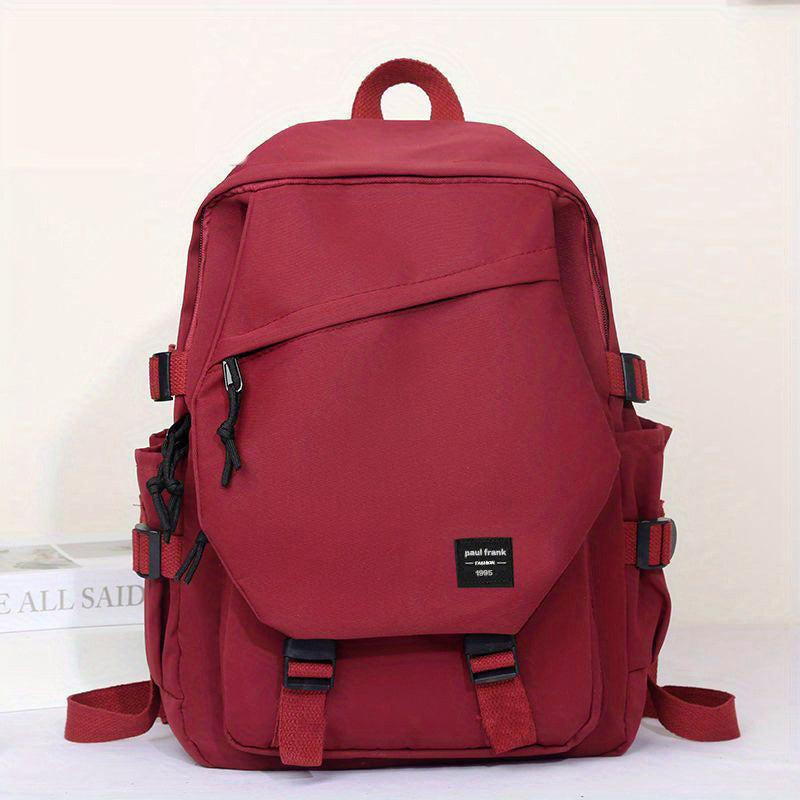 Stylish Large Capacity Backpack Waterproof Nylon Women's School Bag