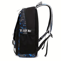 Luminous Large Capacity Travel Backpack Dacron Waterproof Laptop Daypack