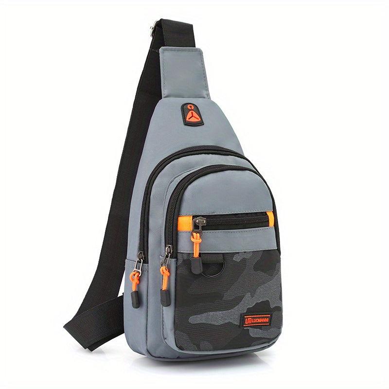 Men's Women's Chest Bag Single Shoulder Travel Fanny Bag