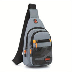 Men's Women's Chest Bag Single Shoulder Travel Fanny Bag