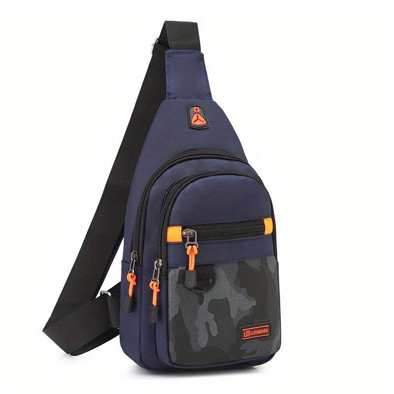Men's Women's Chest Bag Single Shoulder Travel Fanny Bag
