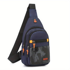 Men's Women's Chest Bag Single Shoulder Travel Fanny Bag
