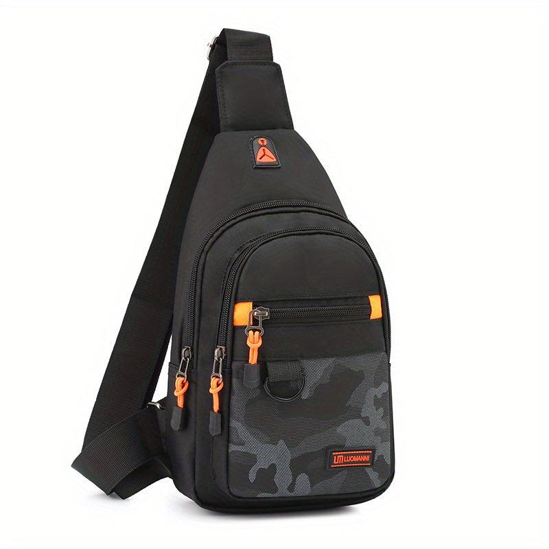 Men's Women's Chest Bag Single Shoulder Travel Fanny Bag