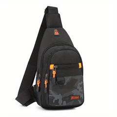 Men's Women's Chest Bag Single Shoulder Travel Fanny Bag