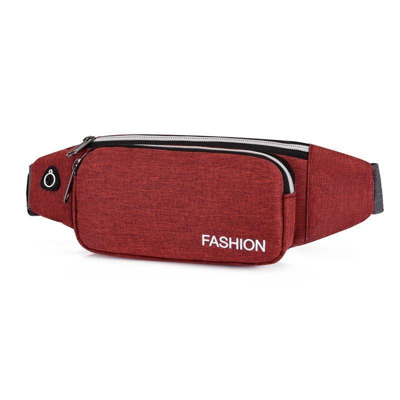Men's Waist Bag Fanny Pack Chest Bag Outdoor Running Mountaineering Hiking