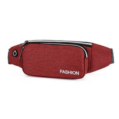 Men's Waist Bag Fanny Pack Chest Bag Outdoor Running Mountaineering Hiking