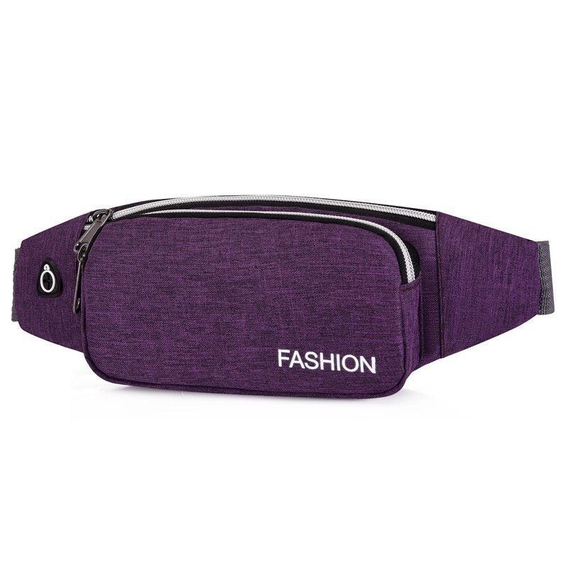 Men's Waist Bag Fanny Pack Chest Bag Outdoor Running Mountaineering Hiking