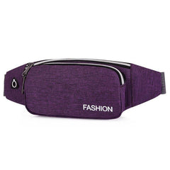 Men's Waist Bag Fanny Pack Chest Bag Outdoor Running Mountaineering Hiking