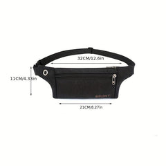 Casual Outdoor Sports Canvas Waist Bag For Men Women
