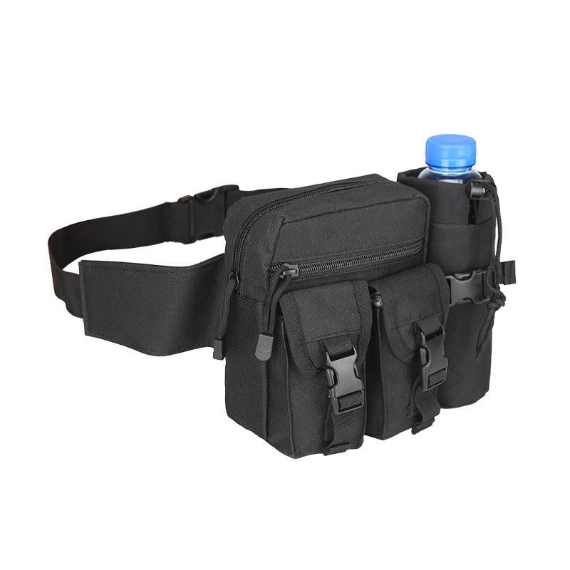 Men's Waist Pack Water Bottle Pouch Phone Bag Outdoor Sports