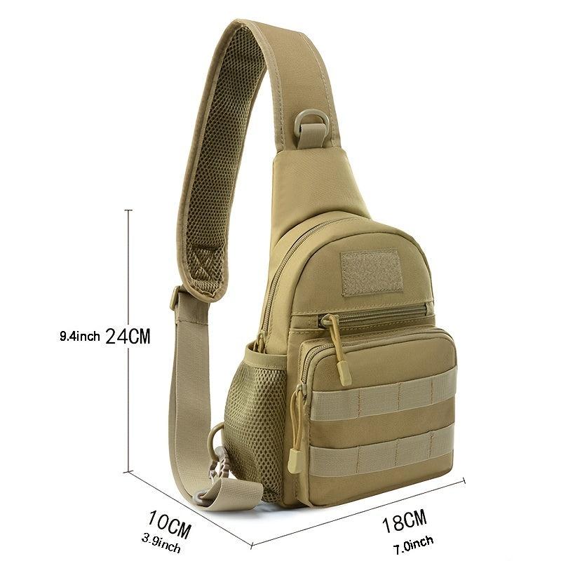 Men's Multifunctional Tactical Shoulder Bag for Cycling Hiking