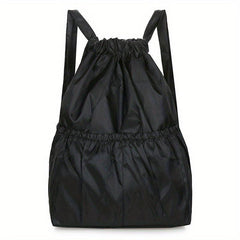 Classic Drawstring Backpack Portable Rucksack Women's Daypack