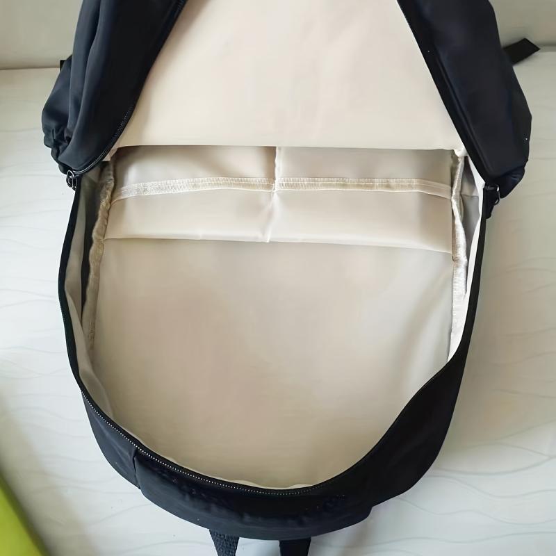 Large Capacity Duck Pendant Backpack Nylon Lightweight School Travel Bag