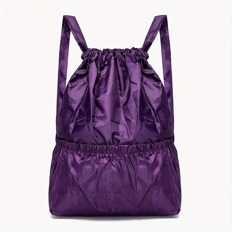 Butterfly Floral Pattern Backpack Drawstring Travel Schoolbag